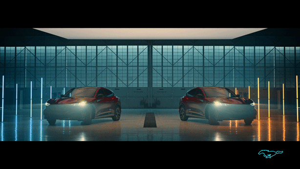 Mustang Mach-E v. DNA GIF